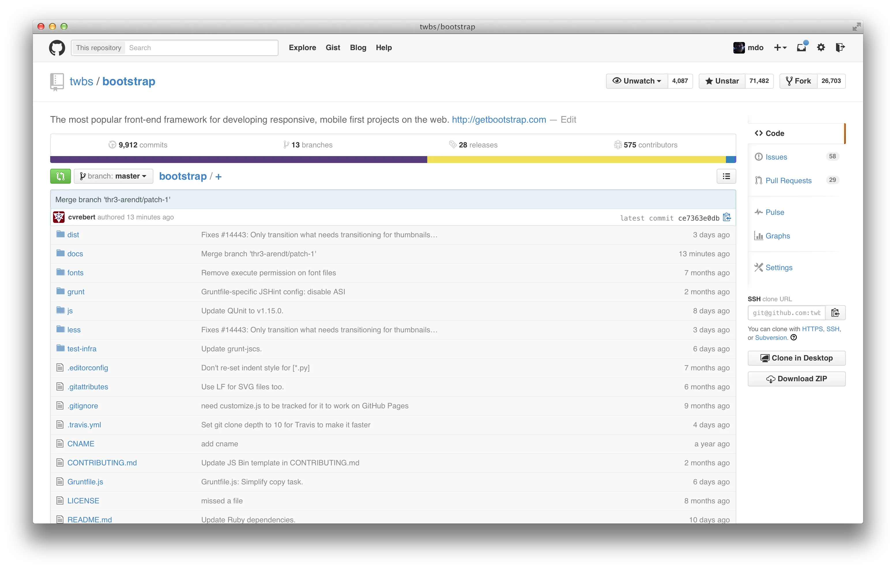 GitHub Wide